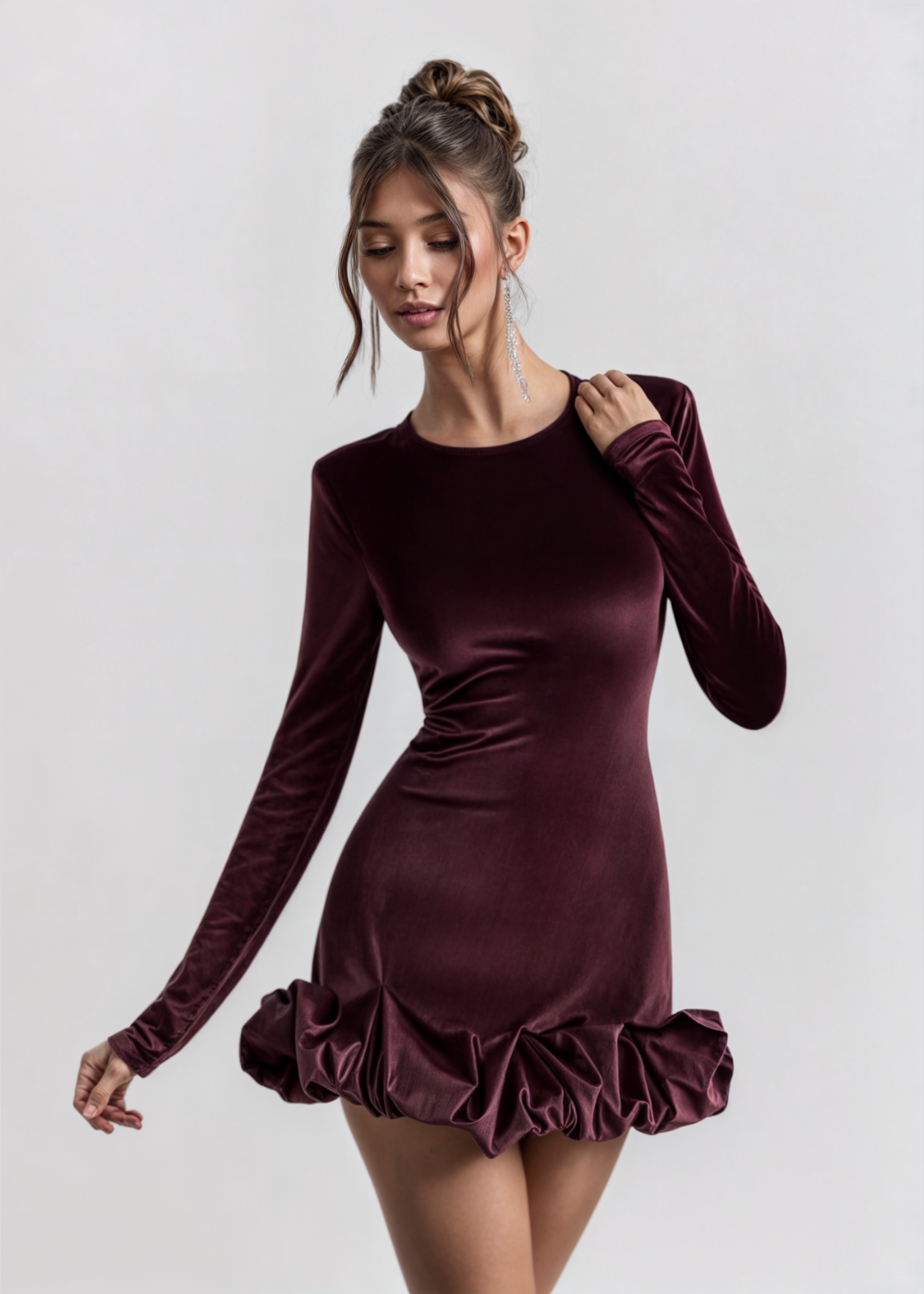 Juliette Velvet Mini Dress