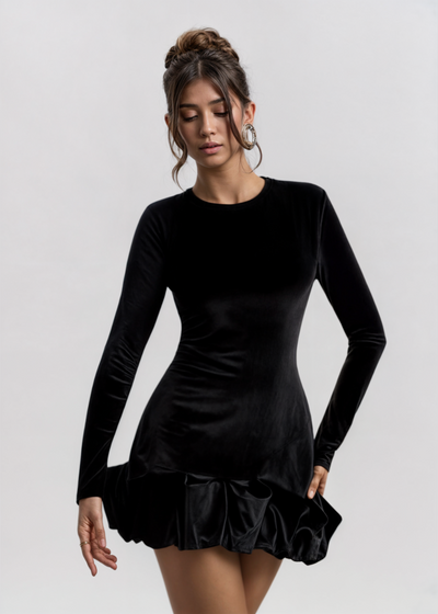 Juliette Velvet Mini Dress