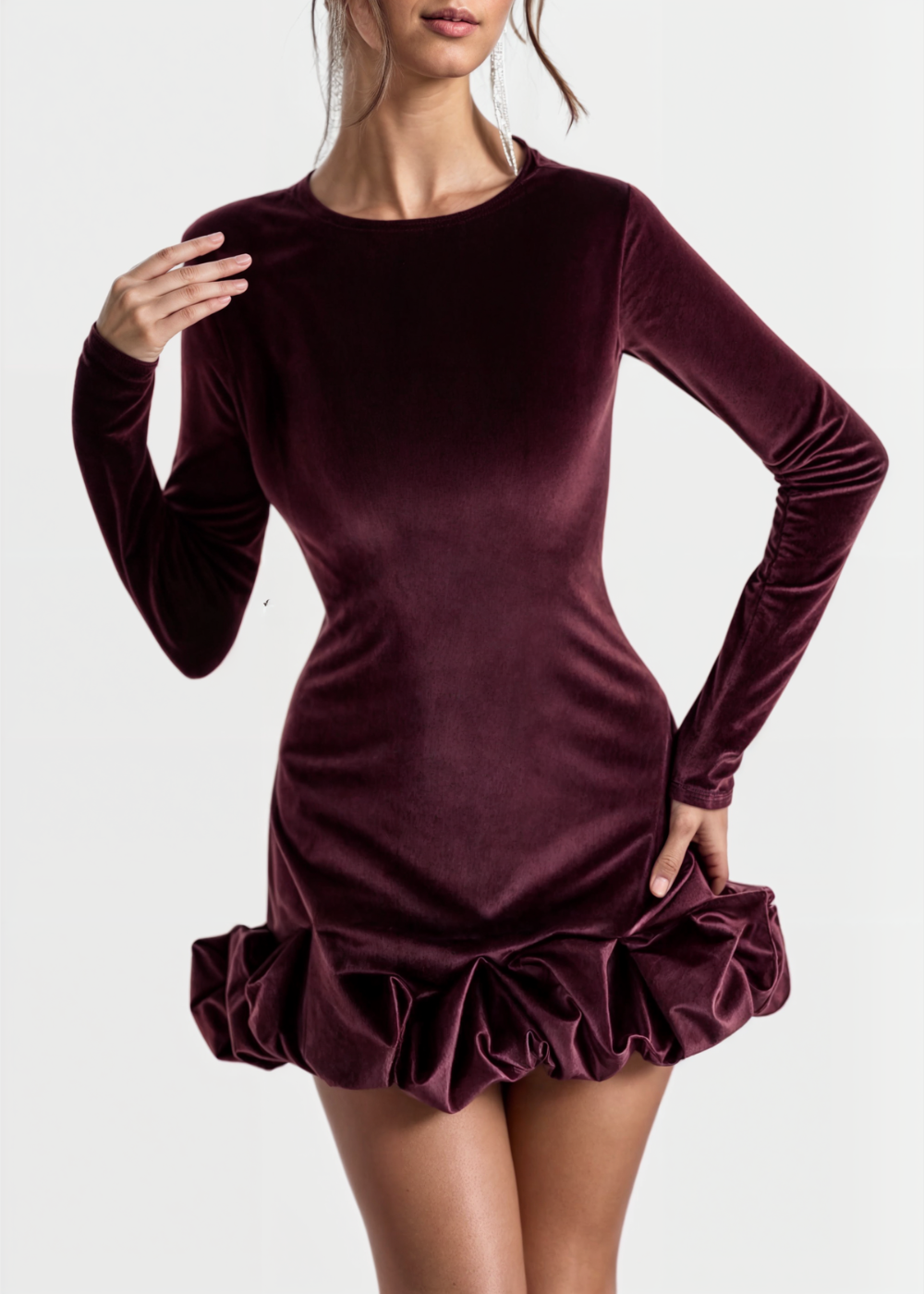 Juliette Velvet Mini Dress