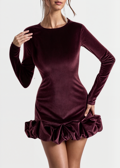 Juliette Velvet Mini Dress