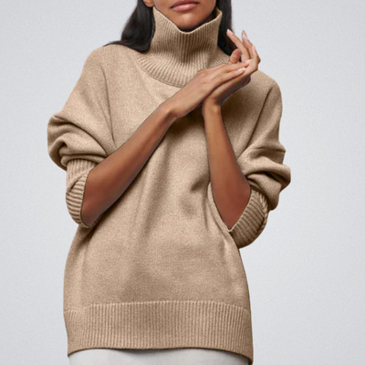 Poppy | Cotton Turtleneck