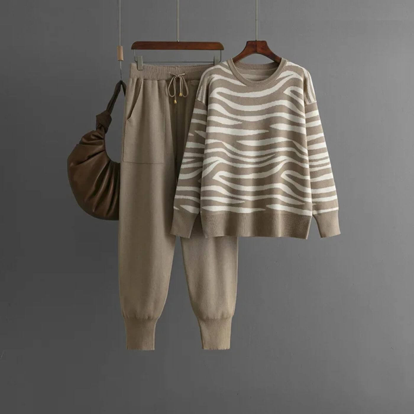Megan™ - Casual Winter Two-Piece Sweater Set