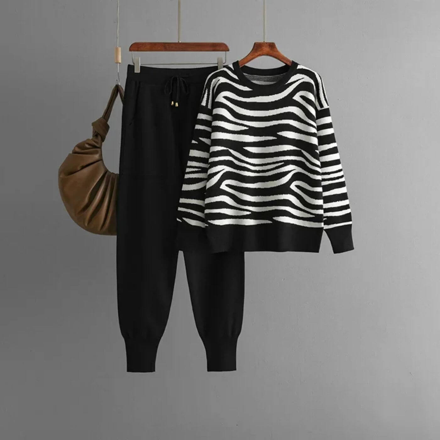 Megan™ - Casual Winter Two-Piece Sweater Set