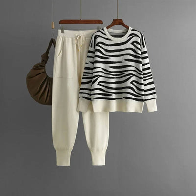 Megan™ - Casual Winter Two-Piece Sweater Set