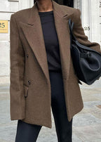 Emery Oversized Double-Breasted Blazer