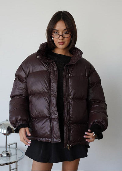 Nova Glossy Puffer Jacket