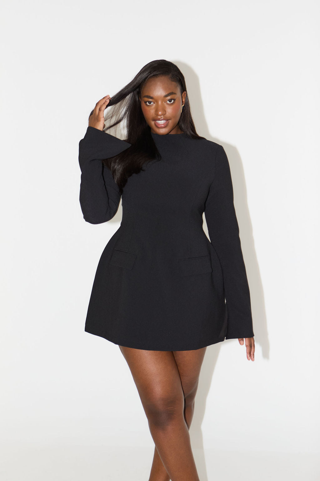 Trendy Split Sleeve