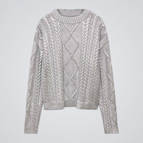 Harriet | Metallic Sweater