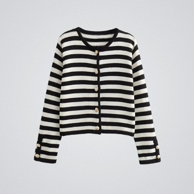 Mary | Striped Cardigan