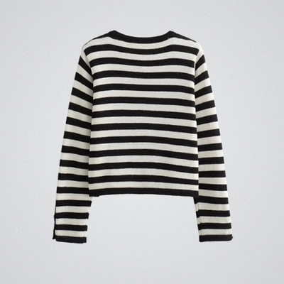 Mary | Striped Cardigan