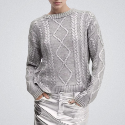 Harriet | Metallic Sweater
