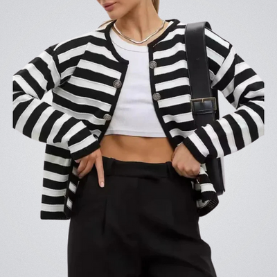 Mary | Striped Cardigan