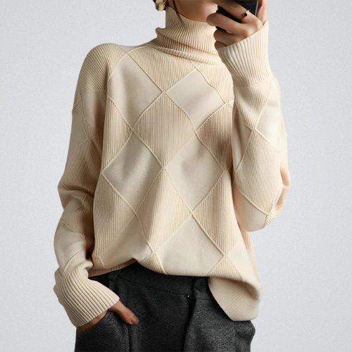 Jessica | Knit Turtleneck Sweater