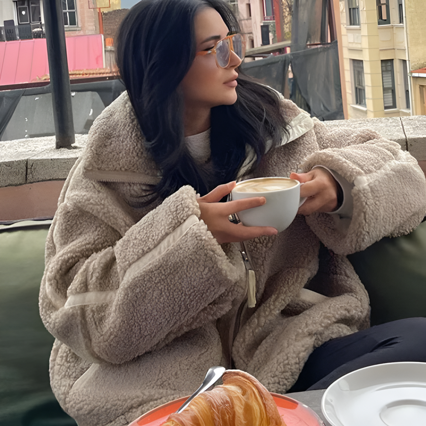 Kacey | Cozy Oversized Fleece Jacket