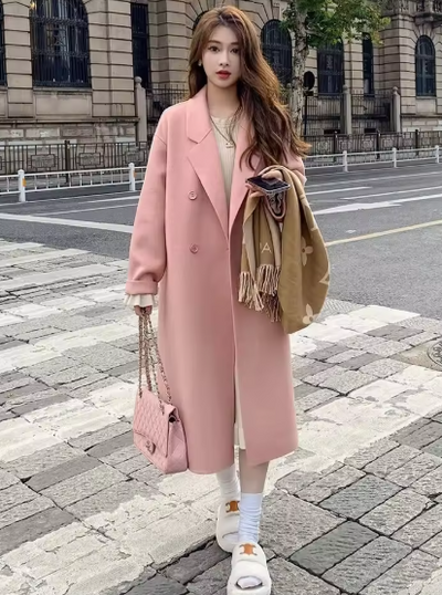 Pink Wool Winter/Fall Coat