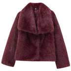 Crimson Luxe Coat
