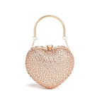 Amara | Heart Crystal Clutch