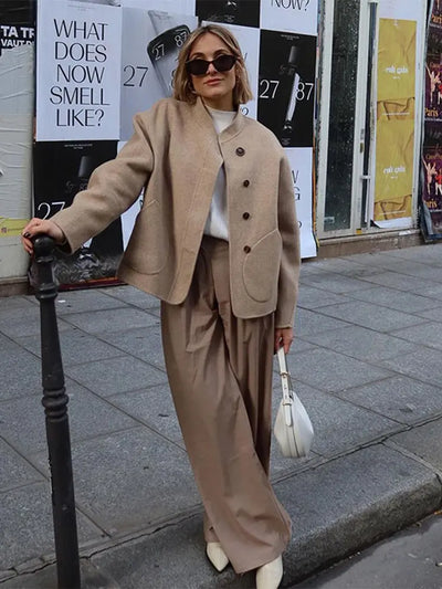 Izzy - Oversized Wool Coat
