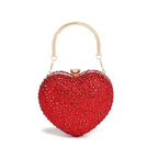Amara | Heart Crystal Clutch