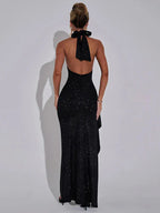 Amara | Glitter Maxi Dress