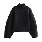 Avalona | Stylish Oversized Mock-Neck Sweater