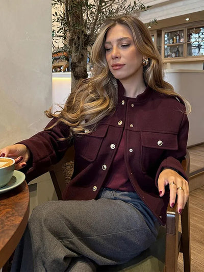 Margaret | Stylish Bomber Jacket