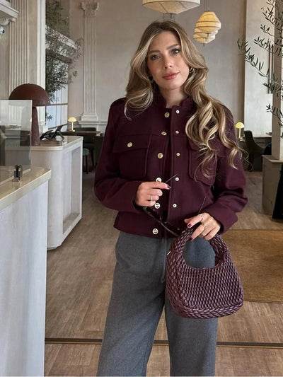 Margaret | Stylish Bomber Jacket