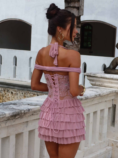 Celeste Rose Mini Dress