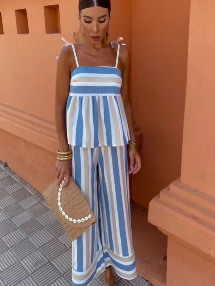 Hanne™ | Elegant Printed Summer Outfit for Women