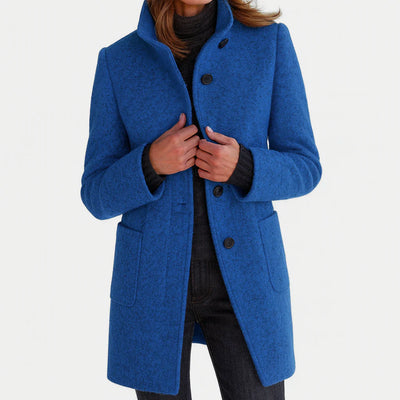 Saskia | Women’s Coat with High Collar
