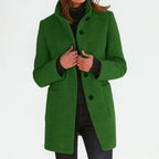Saskia | Women’s Coat with High Collar