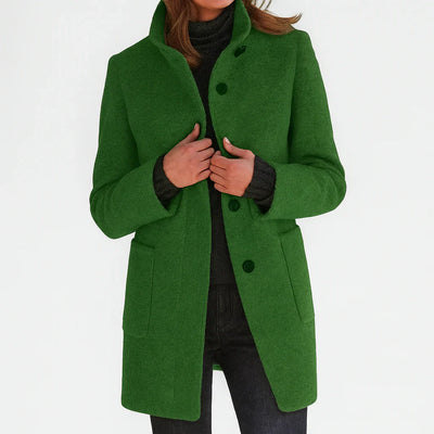 Saskia | Women’s Coat with High Collar