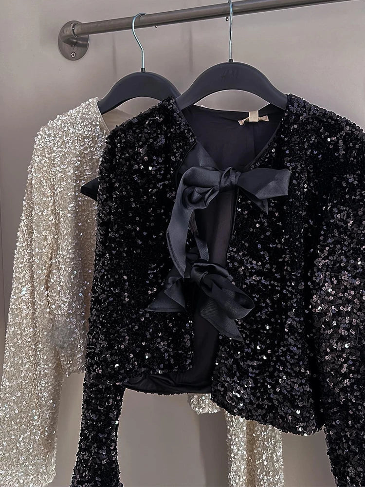 SEQUIN HOLLIDAY JACKET