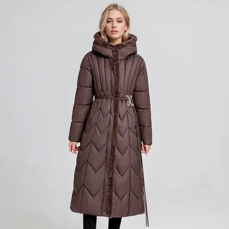 Lauren | Stylish Long Puffer Coat