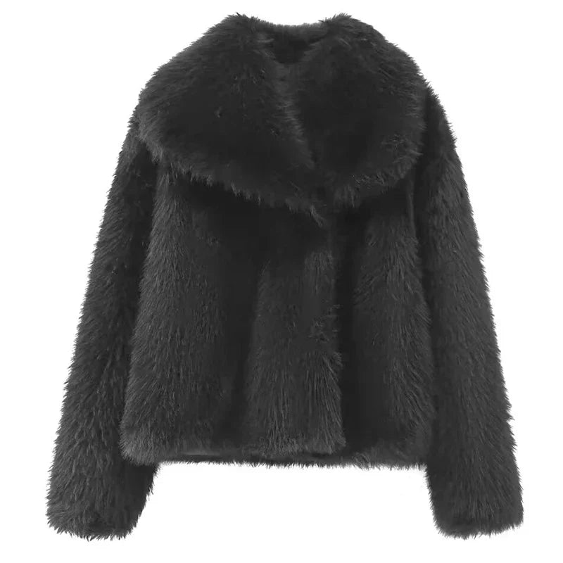 Crimson Luxe Coat