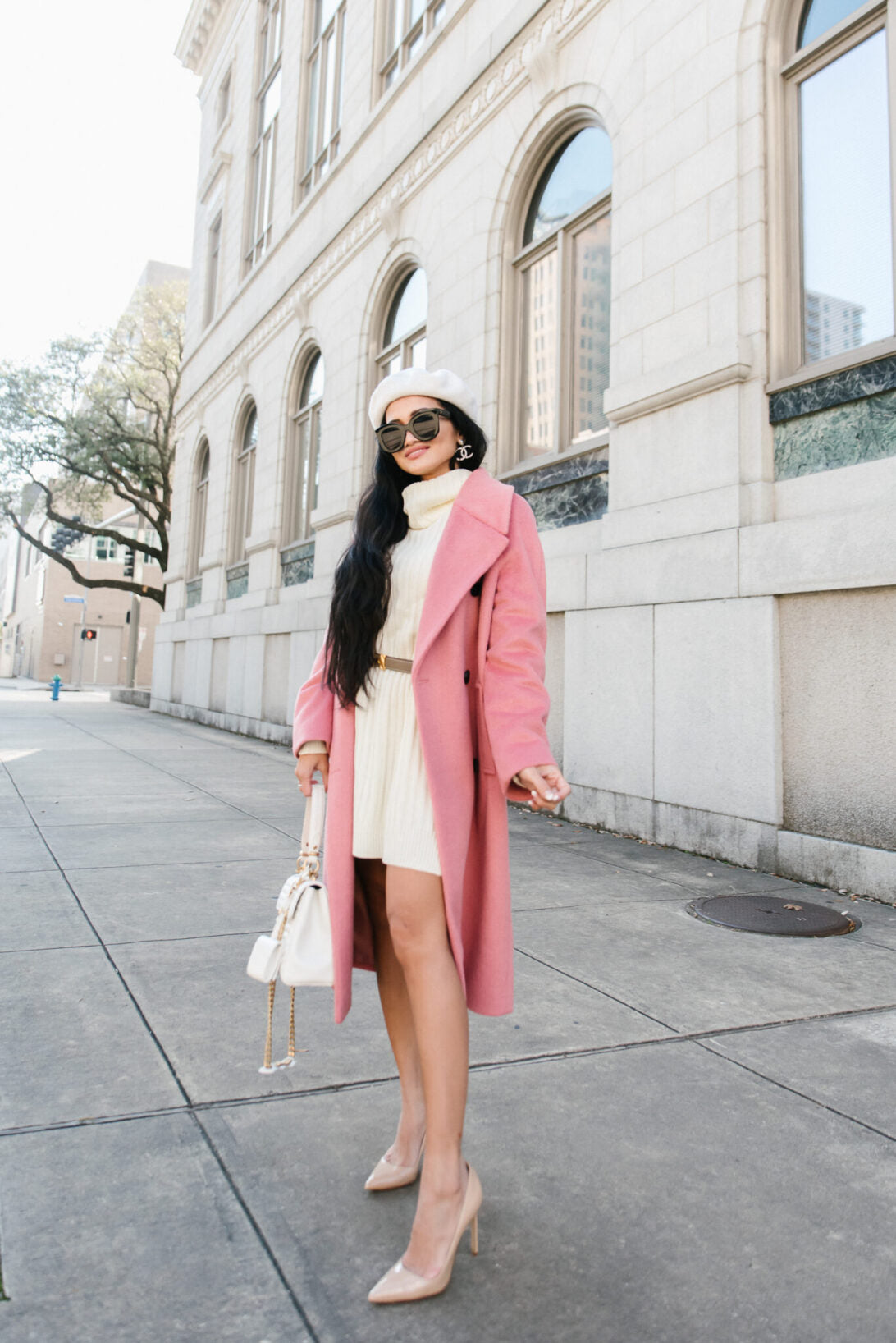 Pink Wool Winter/Fall Coat