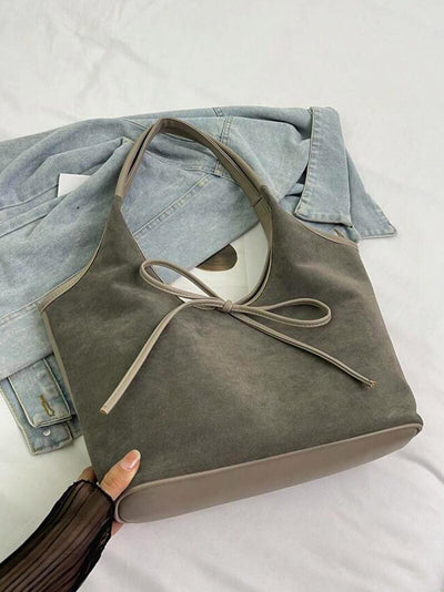 Florence | Suede Bow Bag