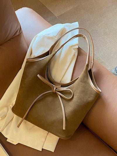 Florence | Suede Bow Bag