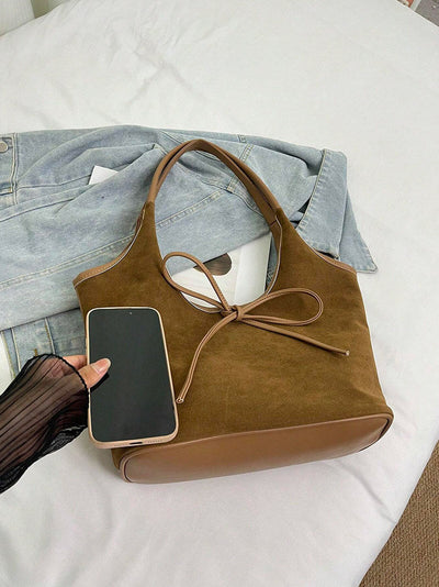 Florence | Suede Bow Bag