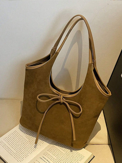 Florence | Suede Bow Bag