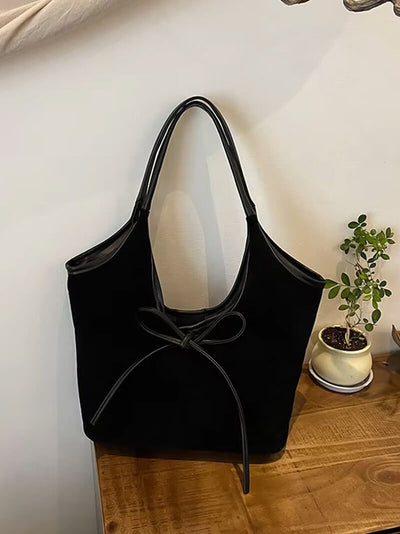 Florence | Suede Bow Bag