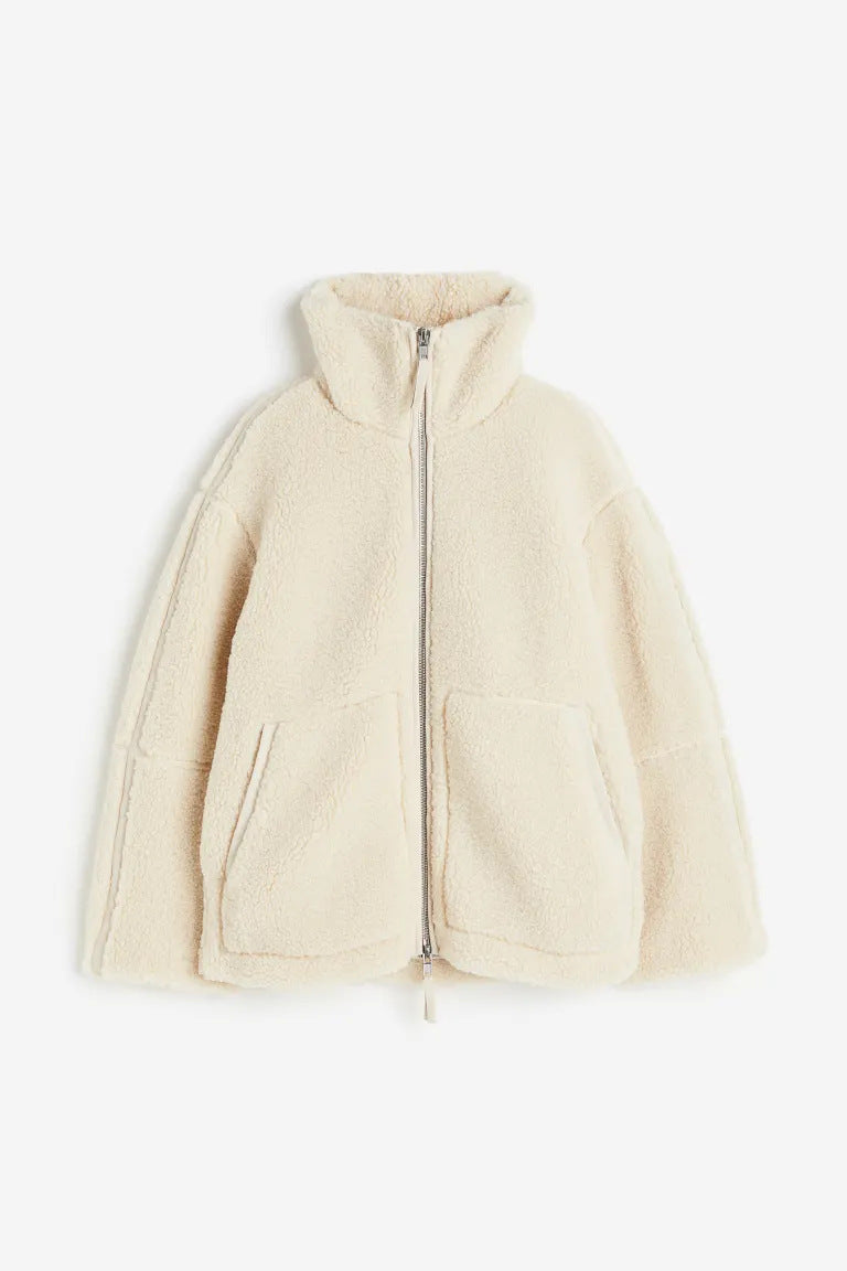 Kacey | Cozy Oversized Fleece Jacket