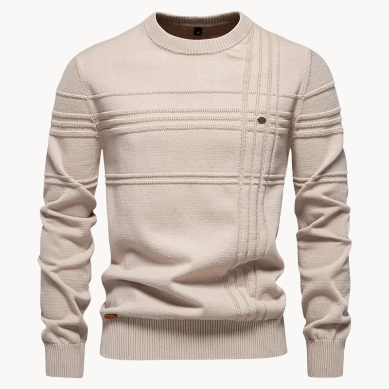 ASHTON | CHECK SWEATER