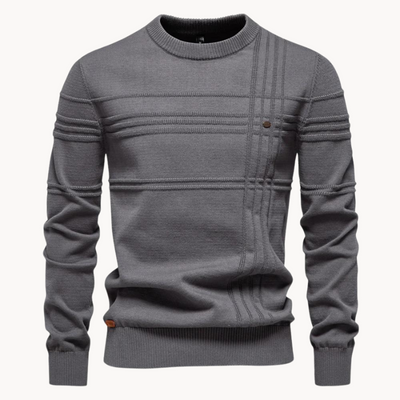 ASHTON | CHECK SWEATER