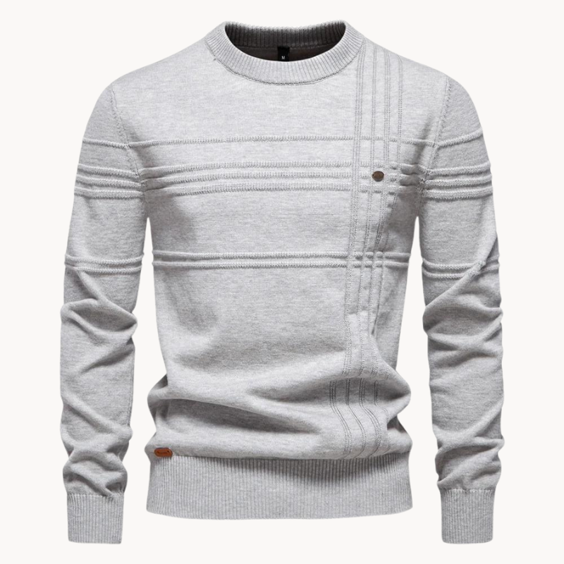 ASHTON | CHECK SWEATER