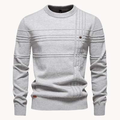 ASHTON | CHECK SWEATER