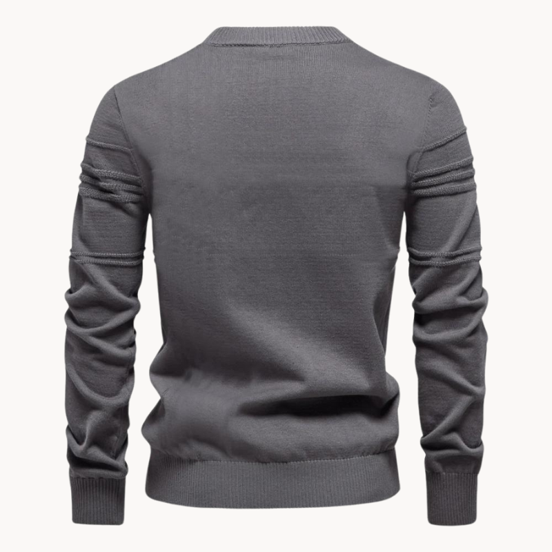 ASHTON | CHECK SWEATER