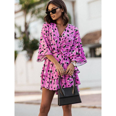 Valora - Floral Mini Dress