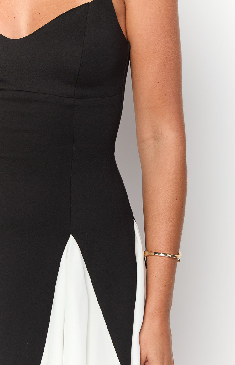 Amelia - Contrast Mini Dress