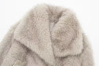 Auralis - Sleek Fur Jacket